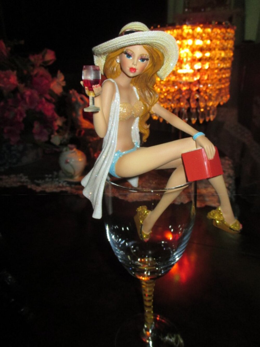Summer Sparkle Girl in Glass